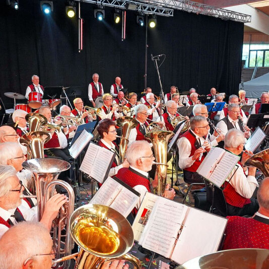 seniorenblasorchester beim wertungsspiel in der arena geisingen 2023 19 20230518 1876420761