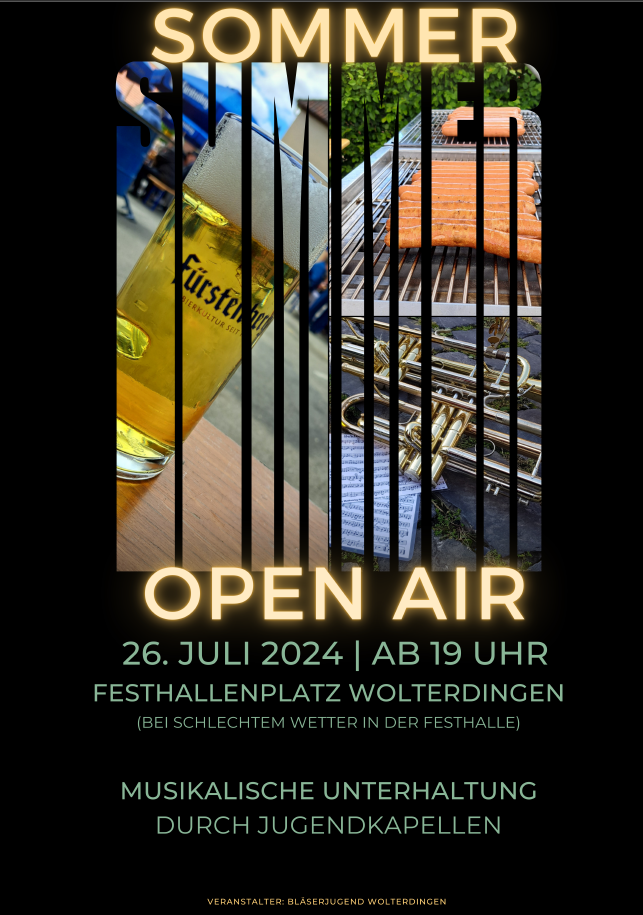 Sommer Open-Air Bläserjugend Wolterdingen