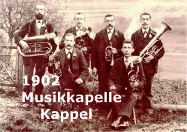 Musikkapelle Kappel 1902