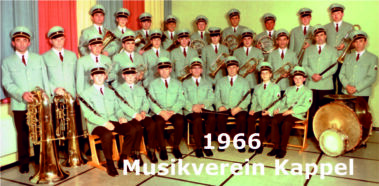 Musikverein Kappel 1966