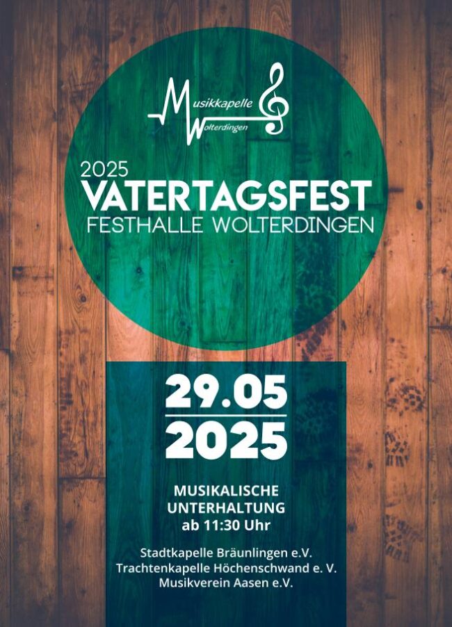 Flyer Vatertag 2025
