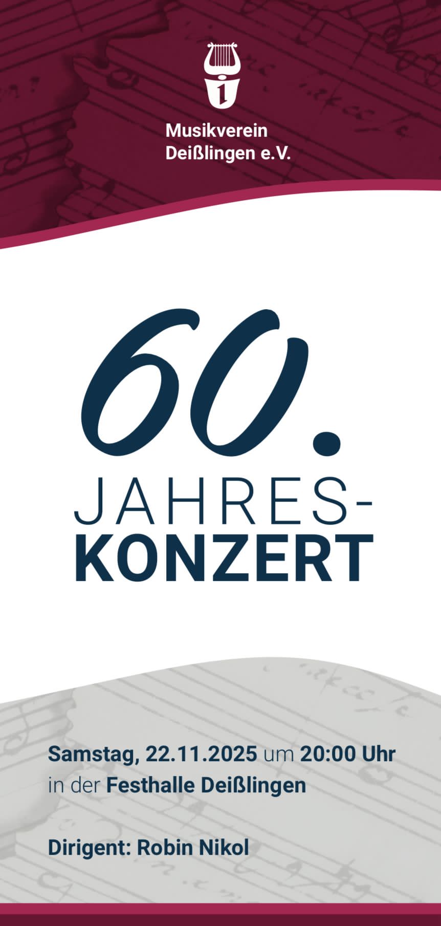 Jahreskonzert des Musikvereins Deißlingen