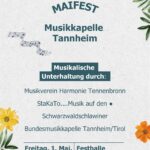 Maifest Musikverein Tannheim