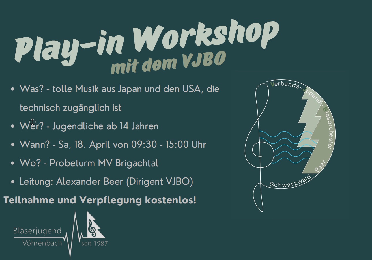 Flyer VJBO Workshop